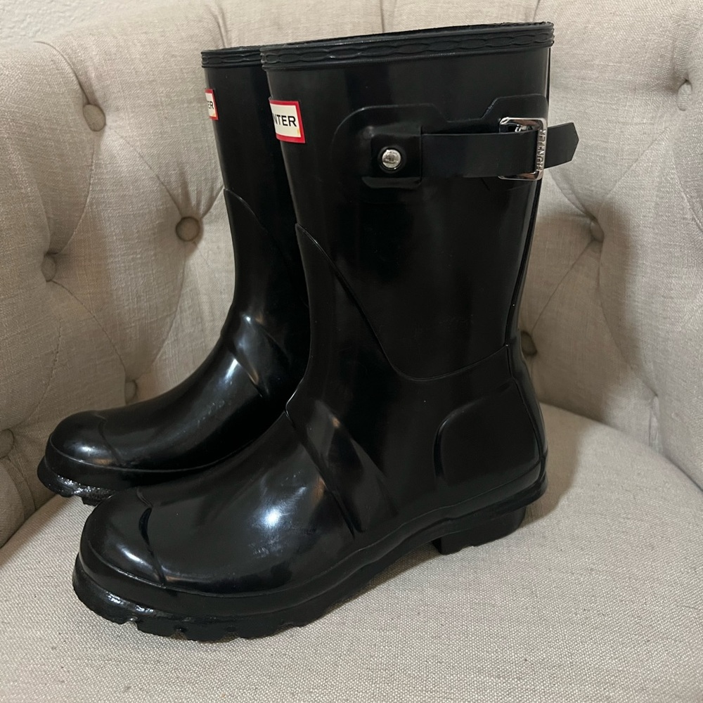 Hunter Original Short Gloss Boots